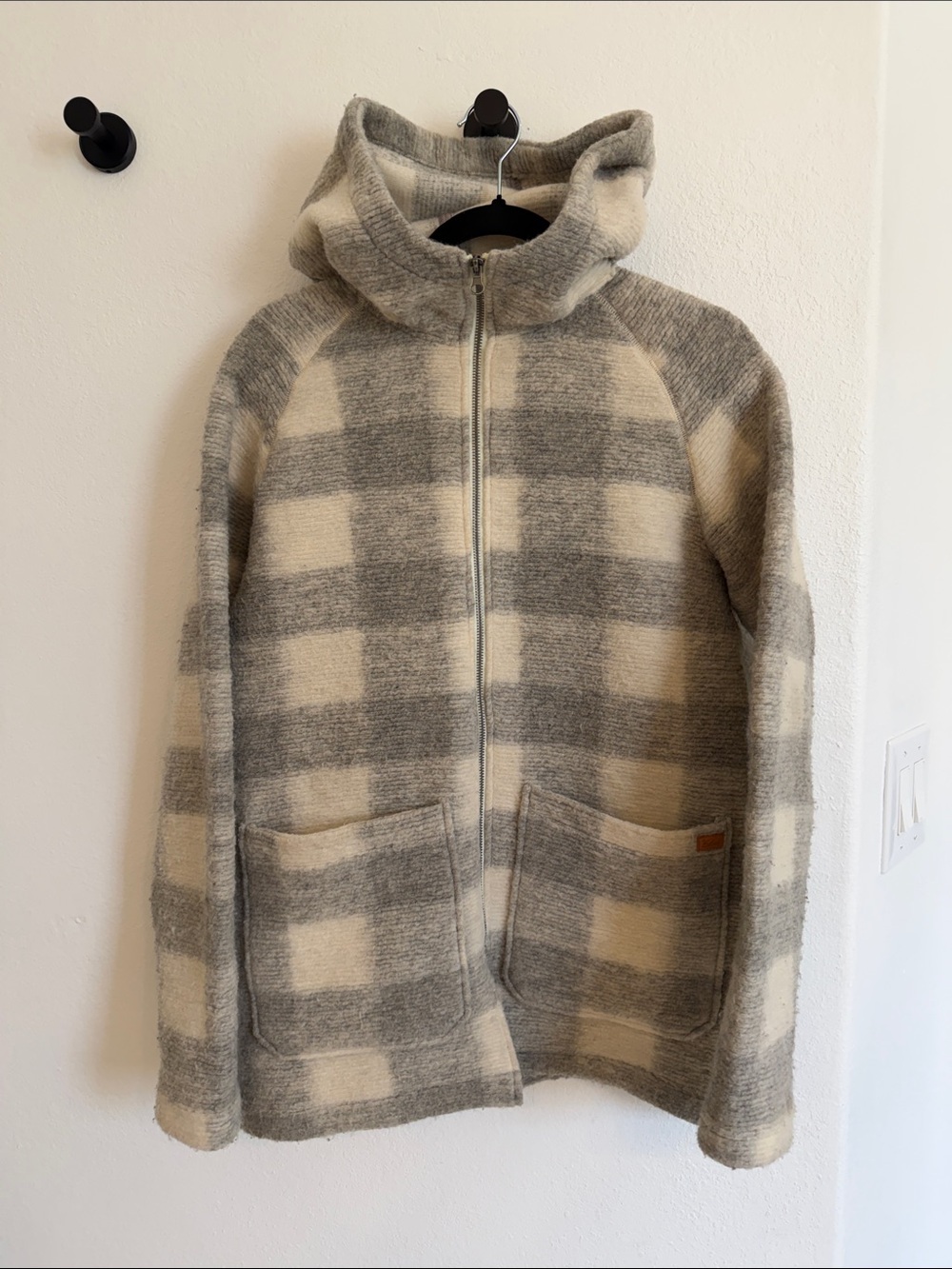 Woolrich Women's Chilly Days Hooded Wool Jacket